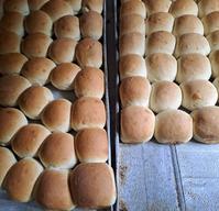Actual school-sized bread rolls baked by Elim